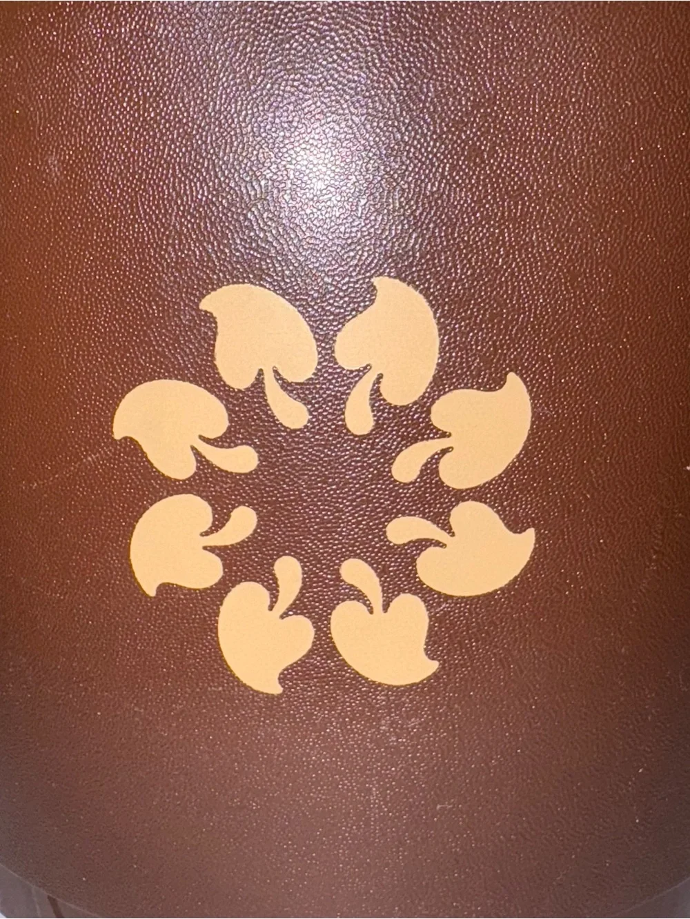 Vtg Tupperware Servalier Canister Brown 1626-3 Flower Retro 70s Kitchen Storage‎